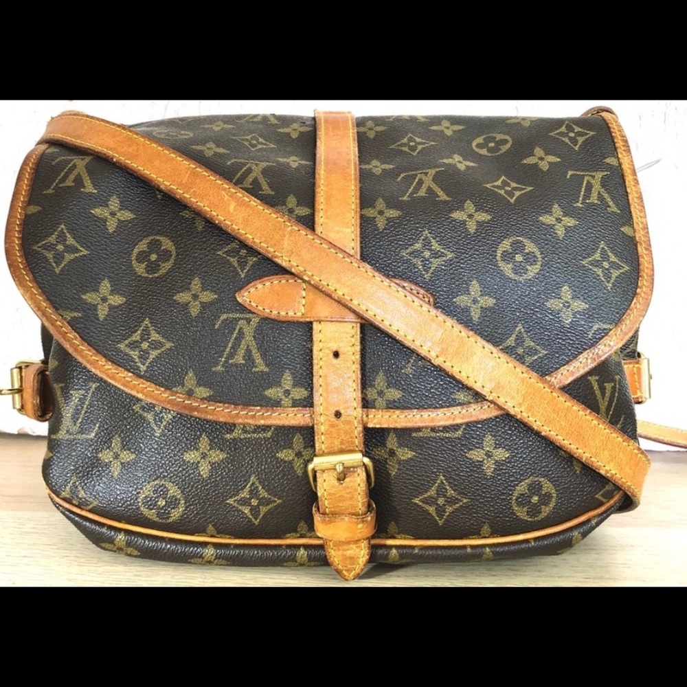Louis Vuitton crossbody bag Saumur 30 monogram